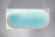 Neo Corner Left freestanding bathtub with the AIR+ system