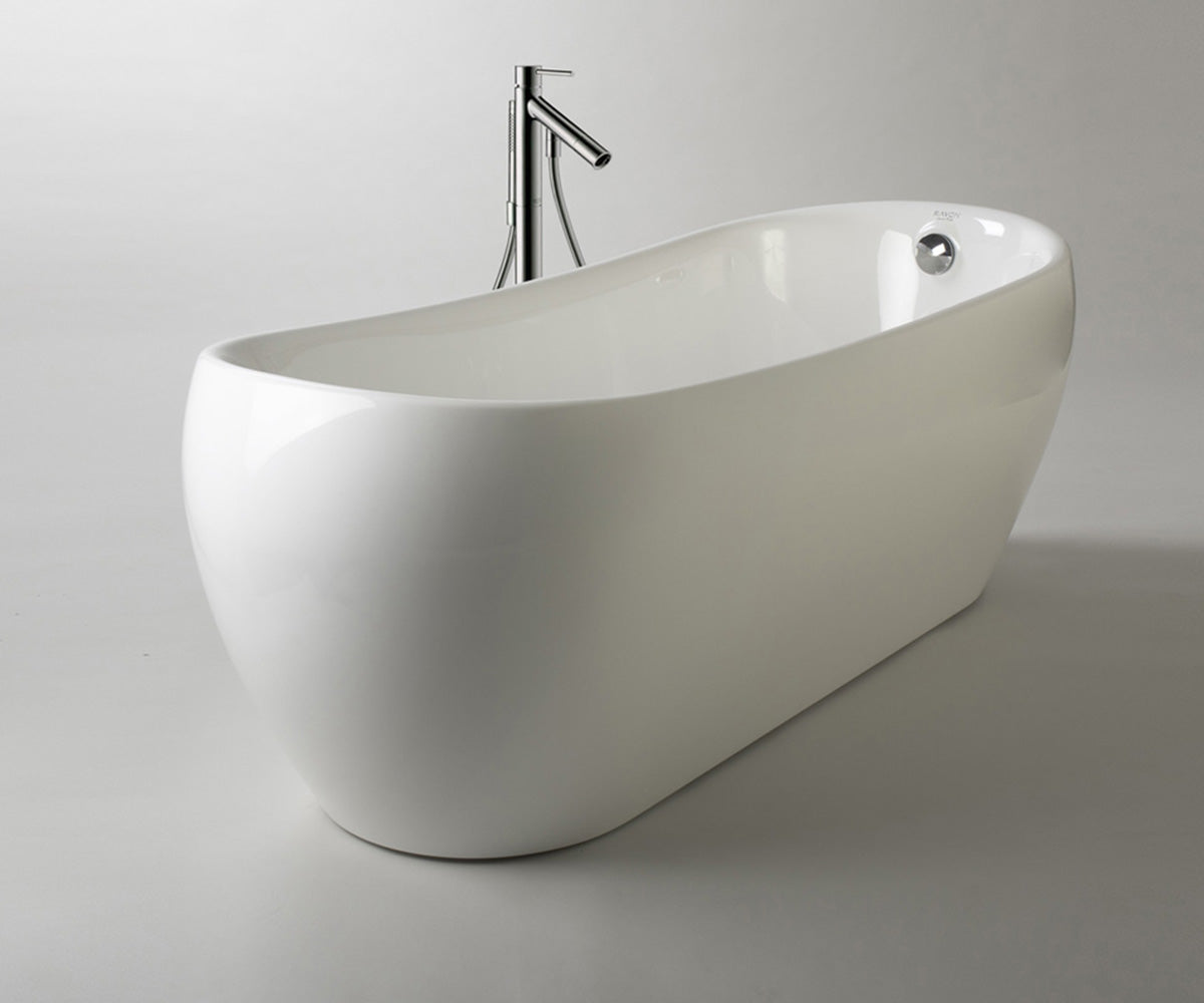 Free-standing bathtub Wisteria 160cm with AIR+ system 